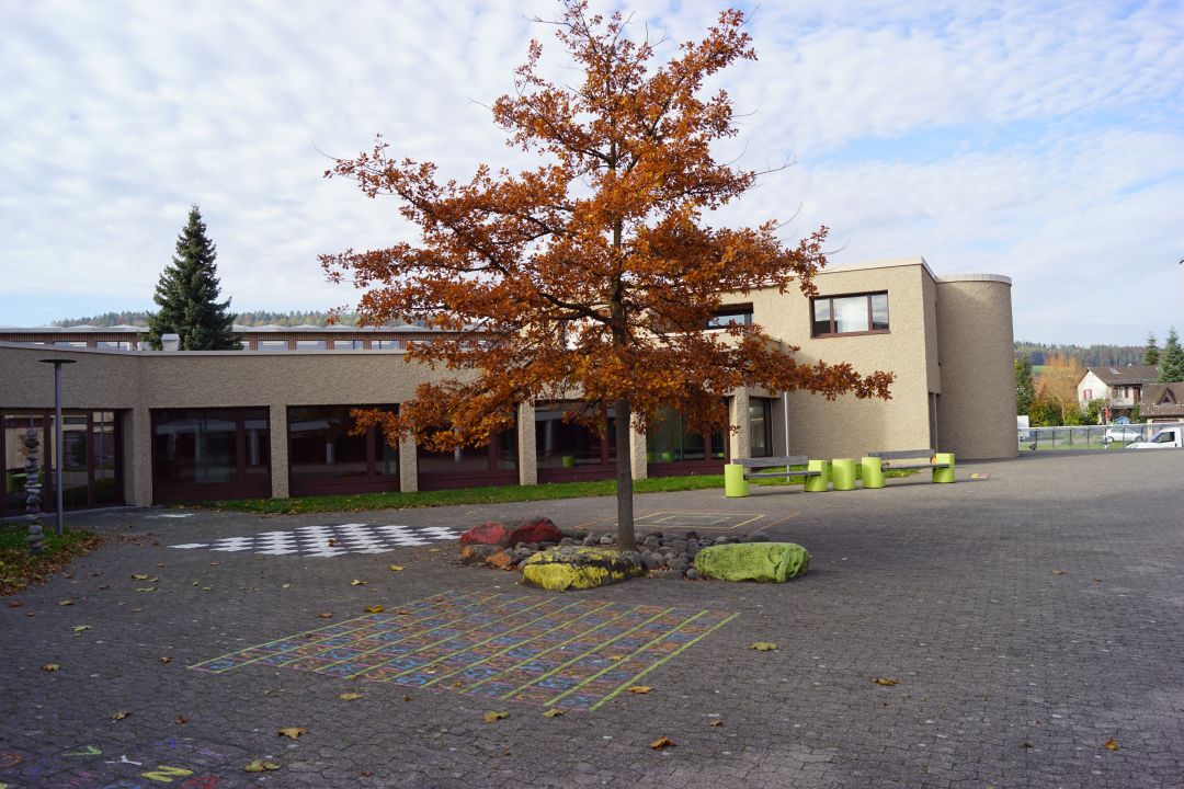 Auenrain, Mehrzweckhalle - Bhne